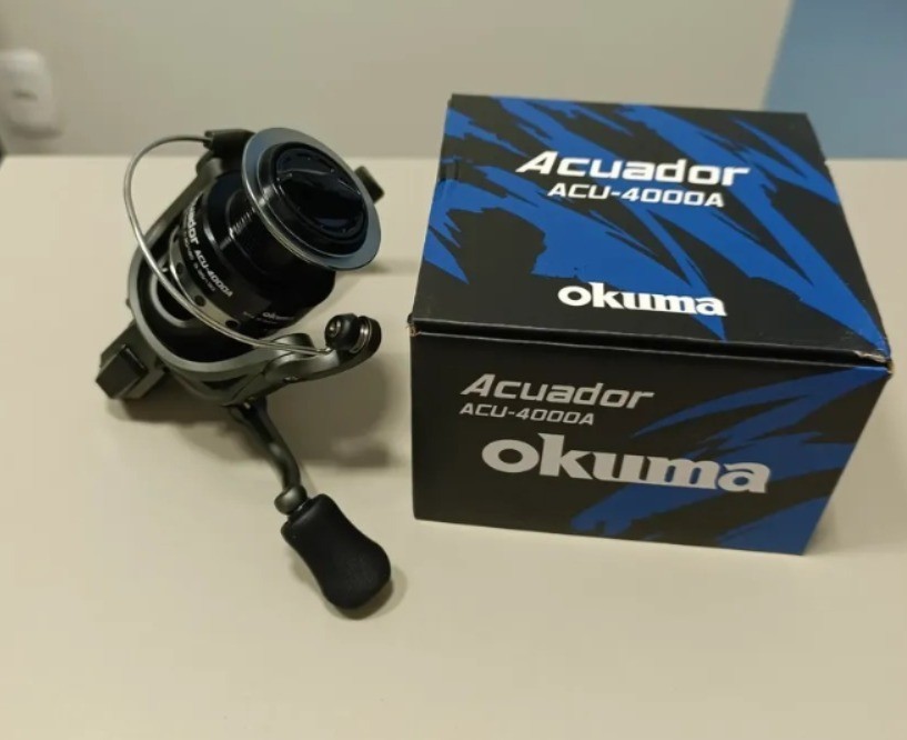 Molinete Okuma Acuador Acu-4000a 4 Rol 9kg